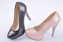 NEW! Дамски обувки на ток-Седеф-Два цвята